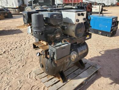 Industrial Gold Air Compressor/Generator/Welder Combo Unit