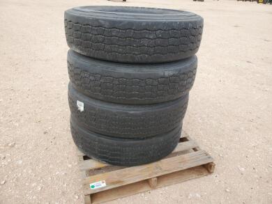 (4) Unused Truck Tires 295/75 R 22.5