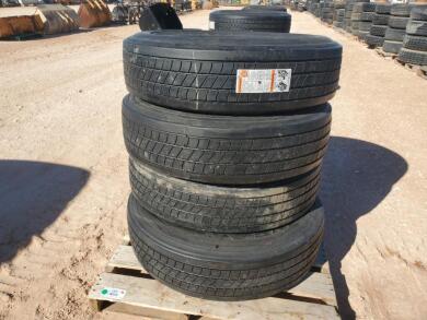 (4) Unused Truck Tires 295/75 R 22.5