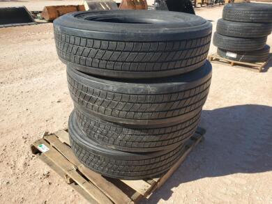 (4) Unused Truck Tires 295/75 R 22.5