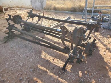 (6) Mobile Home Trailer Axles