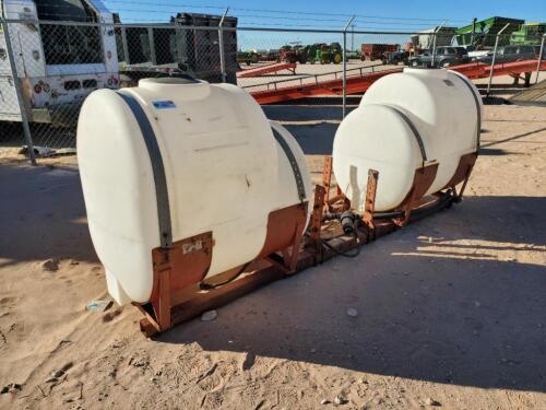 Side Mount Tank Rack with 2 Tanks