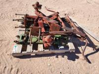 Lot of Gauge Wheels /Cultivator Toolbar Extensions