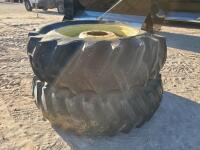(2) Tractor Wheels