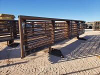 (8) 24' Freestanding Cattle Panels one with 12' Gate