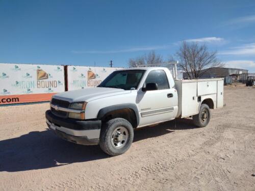 ~2004 Chevrolet Silverado with Service Bed