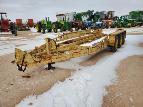 Shop Made Backhoe Trailer