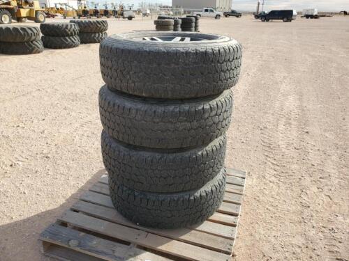 (4) Pickup Wheels/Tires 275/70 R 18