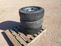(3) miscellaneous wheels/tires