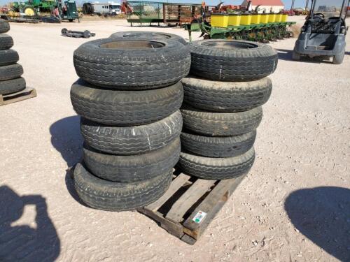 (15) Open Rim Mobile Home Trailer Tires