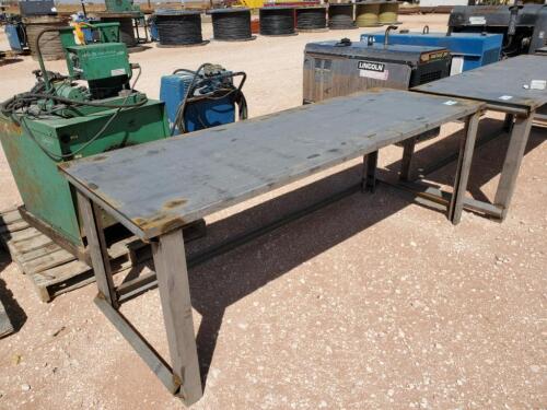 30x90 Welding Table w/10ga Top