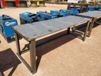 30x90 Welding Table w/10ga Top