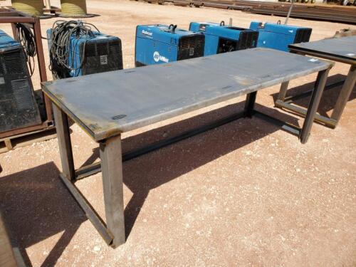 30x90 Welding Table w/10ga Top