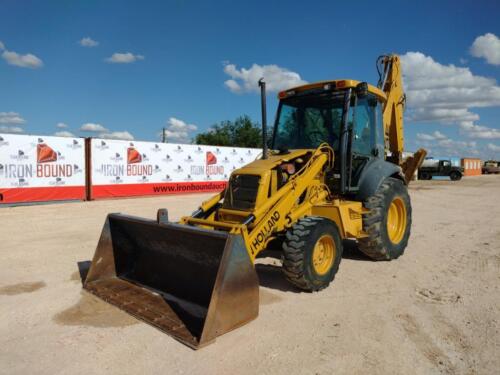 New Holland 555E Backhoe Loader