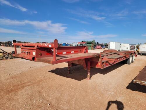 1978 HOBB Wheel Loader Trailer