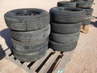 (8) Unused Trailer Wheels/Tires 205/75 R 15