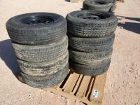 (8) Unused Trailer Wheels/Tires 205/75 R 15