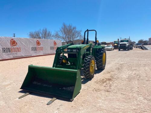 5055E John Deere Tractor with Front End Loader