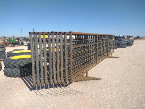 (10) 24' Freestanding Cattle Panels