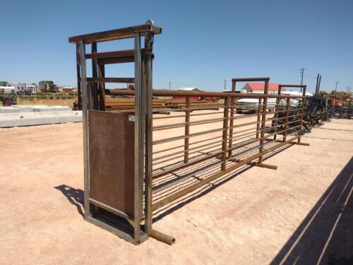 Cattle Alley with Gate