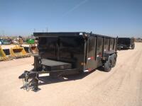 Unused 82” x 15Ft Grupo Industrial Tres Estrellas Dump Trailer