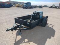 Single Axle Trailer with Miller Bobcat 225G Welder