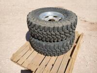 (2) Pickup Wheels/Tires 315/75 R 16