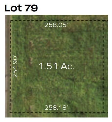 Residential Lot 79 4 Corners Estates