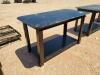 Unused 30'' X 57'' Welding Table with Shelf 5/16'' Top