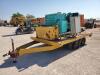 4 Cyl Diesel Engine with Generator on Trailer