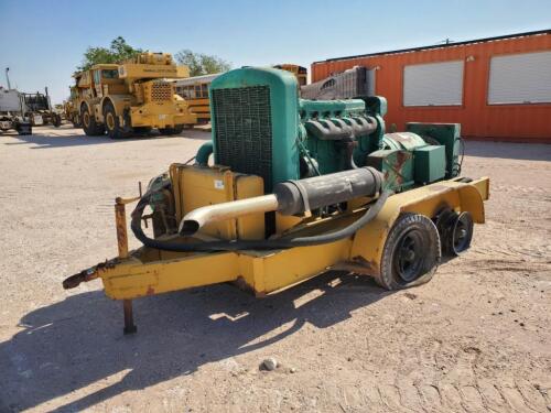 Detroit Motor/Generator on Trailer