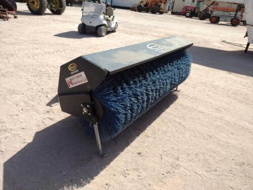 Quick Attach Broom Skid Steer Attachment