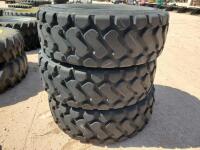 (3) Michelin Loader Tires 17.5 R 25