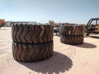 (4) Loader Tires 33.25-29