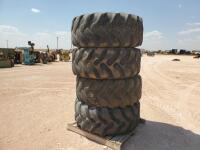 (4) Loader Tires 19.5L-24