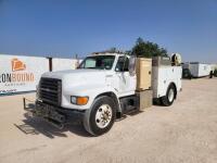 FORD F-Series Service Truck with Ingersoll Rand 130 Air Compressor