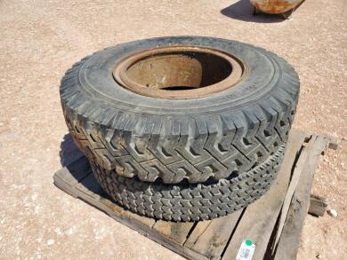 (2) Truck Wheels/Tires