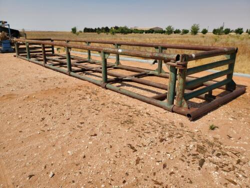 Heavy Duty Pipe Cage with side gate