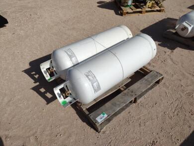 (2) 100 Gal Propane Tank