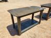 Unused 30'' X 57'' Welding Table with Shelf 5/16'' Top