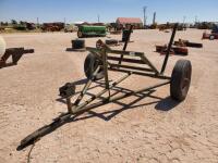 Single Round Hay Bale Trailer