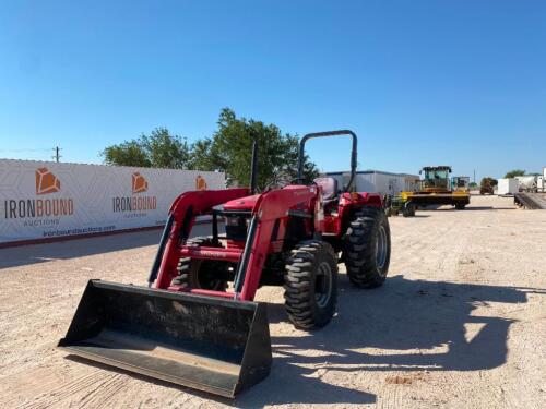 Mahindra 5555 Shuttle Tractor with Front end Loader