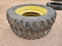 (2) John Deere Wheels/Tires 420/80 R 46