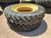 (2) John Deere Wheels/Tires 14.9 R 46