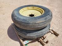 (2) Cotton Stripper Wheels/Tires