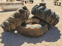 (3) Tractor Wheels/Tires