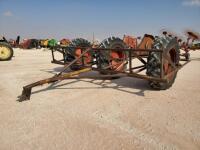 Home Made Pull behind packing wheels