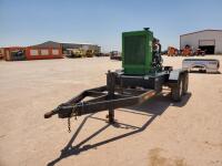 John Deere Motor on Trailer