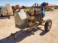 Trash Pump Trailer with Deutz Diesel Engine