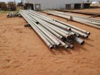 Lot of 4'' Aluminum Irrigation Pipe